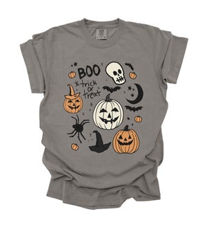 Halloween Boo Gray Tee